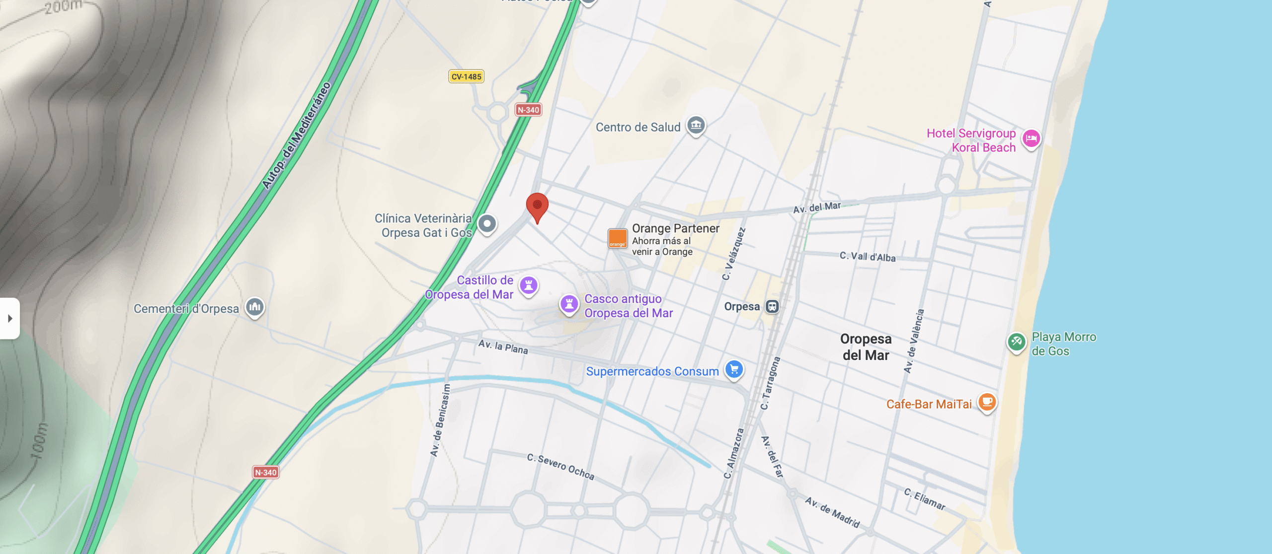 Ubicación Casa Arizo